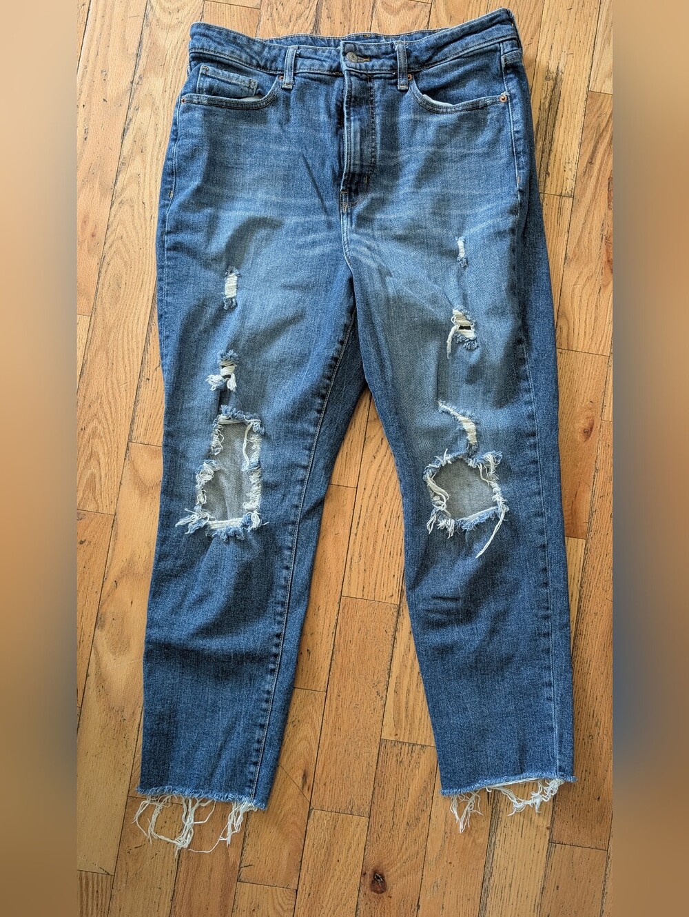 EUC O.G. Straight High Rise Jeans Ladies 14